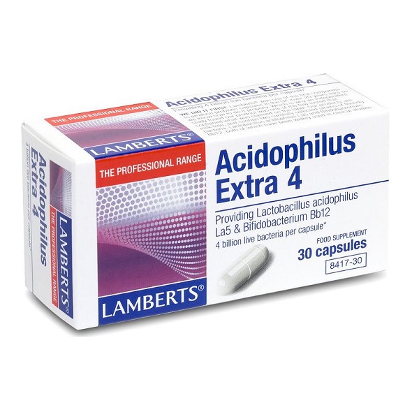 LAMBERTS ACIDOPHILUS EXTRA  4 30CAPS