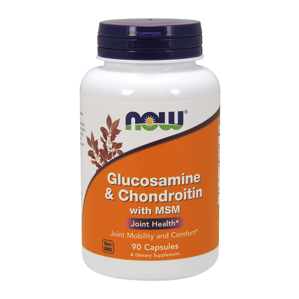 NOW GLUCOSAMINE & CHONDROITIN WITH MSM 90CAPS