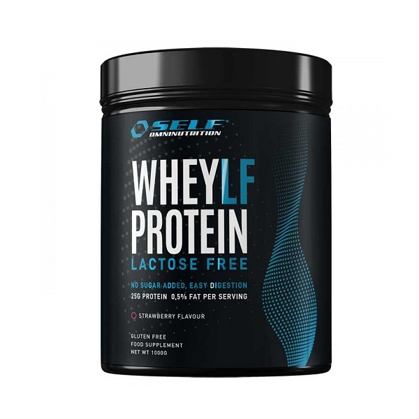 SELF OMNINUTRITION WHEY LF PROTEIN LACTOSE FREE STRAWBERRY 1KG