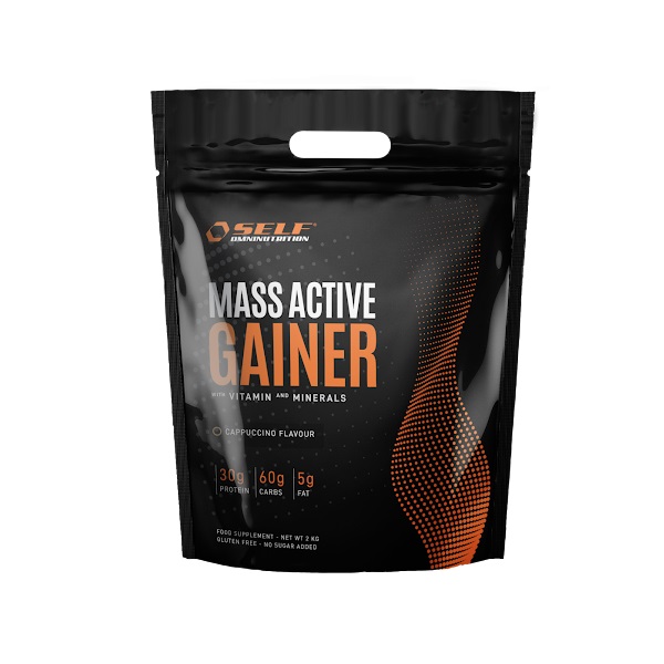 SELF OMNINUTRITION MASS ACTIVE GAINER CAPPUCCINO 2KG