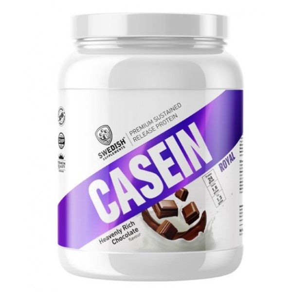 SWEDISH SUPPLEMENTS CASEIN ROYAL HEAVENLY RICH CHOCOLATE FLAVOUR 920GR