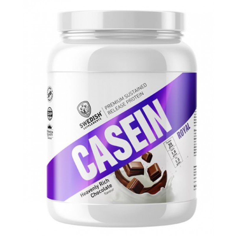 SWEDISH SUPPLEMENTS CASEIN ROYAL HEAVENLY RICH CHOCOLATE FLAVOUR 920GR