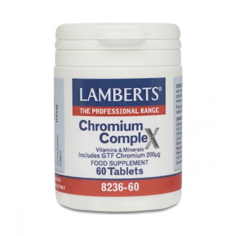 LAMBERTS CHROMIUM COMPLEX 60TABS