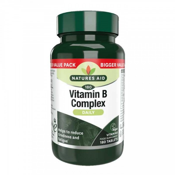 NATURES AID VITAMIN B COMPLEX DAILY 180TABS