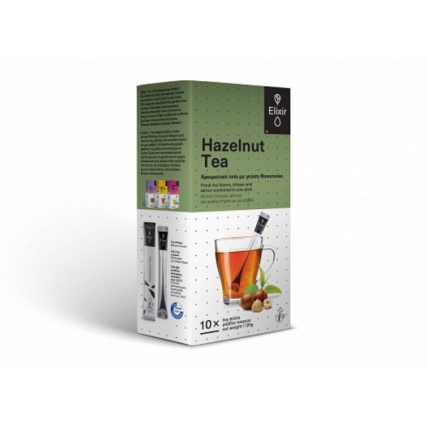 ELIXIR HAZELNUT TEA 10 TEA STICKS 