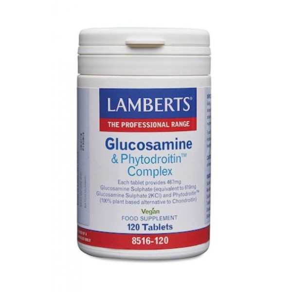 LAMBERTS GLUCOSAMINE & PHYTODROITIN COMPLEX 120TABS
