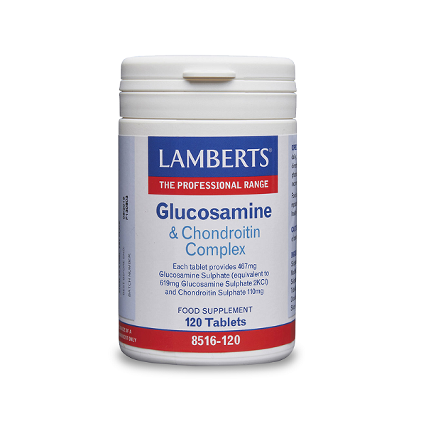 LAMBERTS GLUCOSAMINE CHONROITIN COMPLEX 60TABS