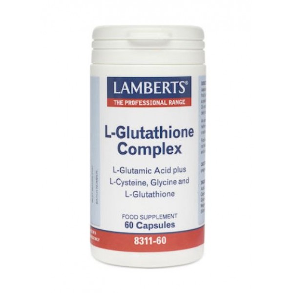 LAMBERTS L-GLUTATHIONE COMPLEX 60CAPS