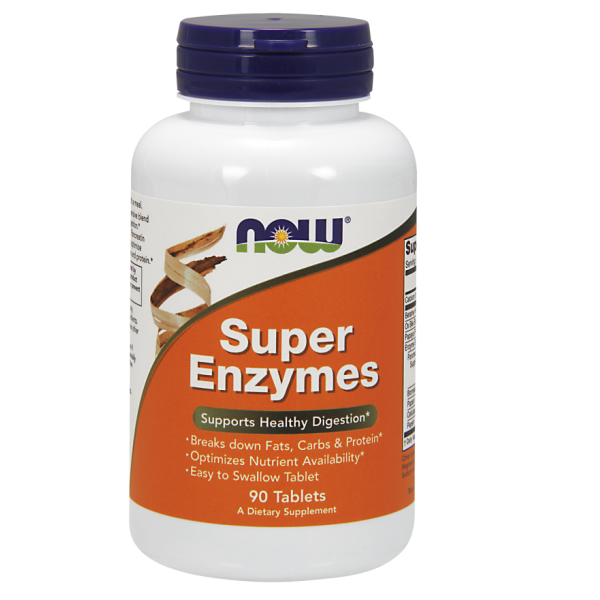 NOW SUPER ENZYMES 90 TABS