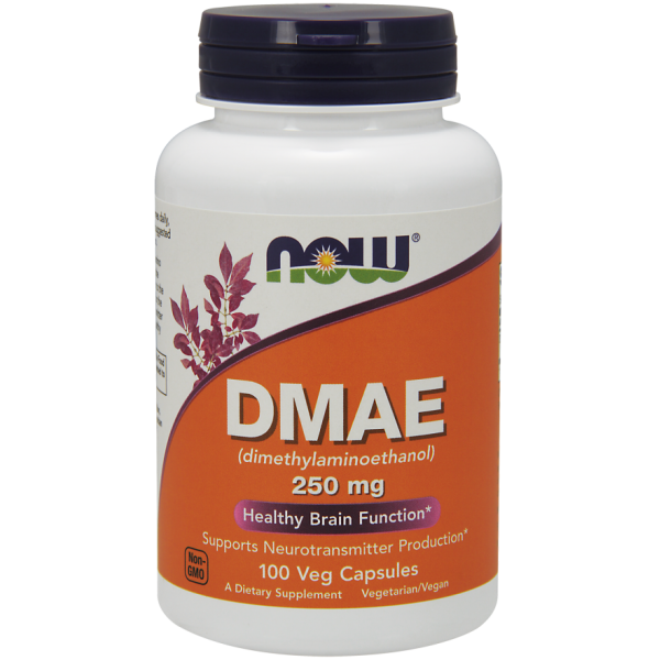 NOW DMAE 250MG 100 VCAP