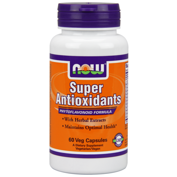 NOW SUPER ANTIOXIDANTS WITH HERBAL EXTRACTS 60 VEG. CAPS
