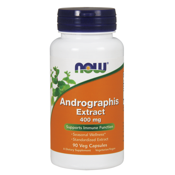 NOW ANDROGRAPHIS EXTRACT 400 MG 90 VCAPS