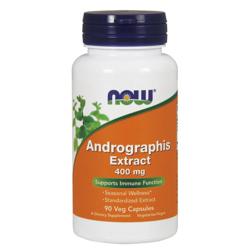 NOW ANDROGRAPHIS EXTRACT 400 MG 90 VCAPS