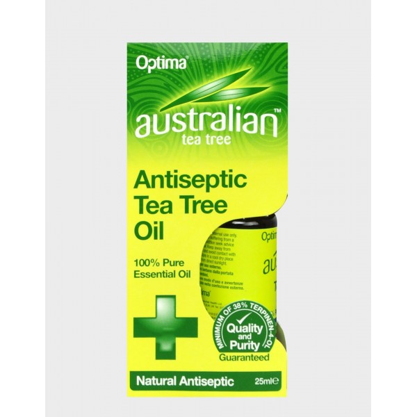 OPTIMA AUSTRALIAN TEA TREE ANTISEPTIC OIL 25ML