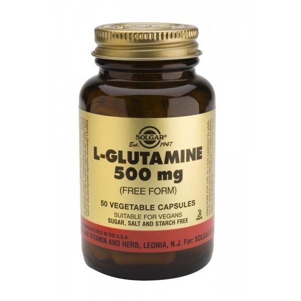 SOLGAR L-GLUTAMINE 1000MG 60TABS