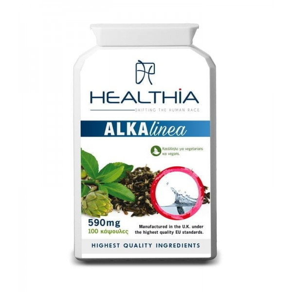 HEALTHIA ALKALINEA 590MG 100CAPS