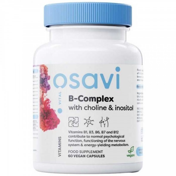 OSAVI B-COMPLEX CHOLINE INOSITOL 60VCAPS