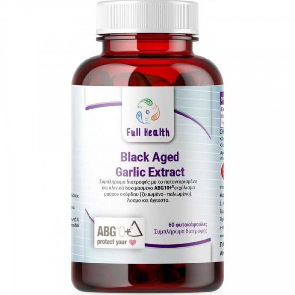 FULL HEALTH BLACK AGED GARLIC EXTRACT 60VCAPS