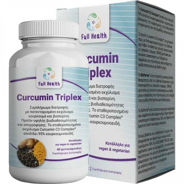 FULL HEALTH CURCUMIN TRIPLEX 40VCAPS