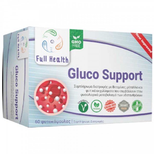 FULL HEALTH GLUCO SUPPORT 60VCAPS