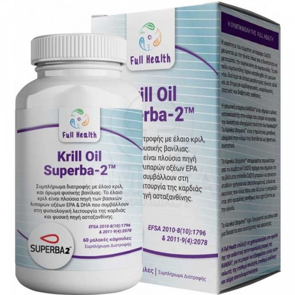 FULL HEALTH KRILL OIL SUPERBA-2 60CAPS