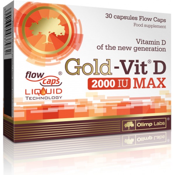 OLIMP GOLD-VIT D MAX 2000IU 30caps