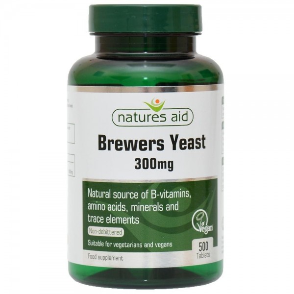 NATURES AID BREWERS YEAST 300MG 500 TABS