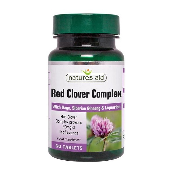 NATURES AID RED CLOVER COMPLEX 60TABS