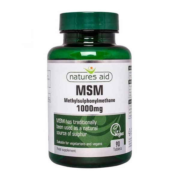 NATURES AID MSM 1000MG 90TABS