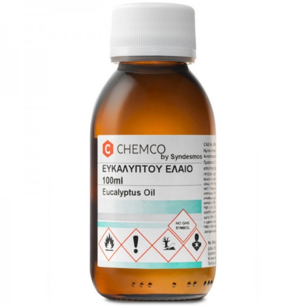 Chemco Eucalyptus Essential Oil Αιθέριο Έλαιο Ευκάλυπτος, 100ml