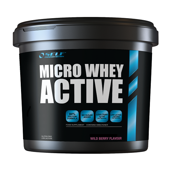 SELF OMNINUTRITION MICRO WHEY ACTIVE 1KG WILD BERRY