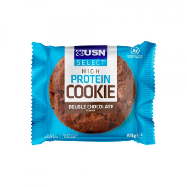 USN SELECT HIGH PROTEIN COOKIE 60GR DOUBLE CHOCO